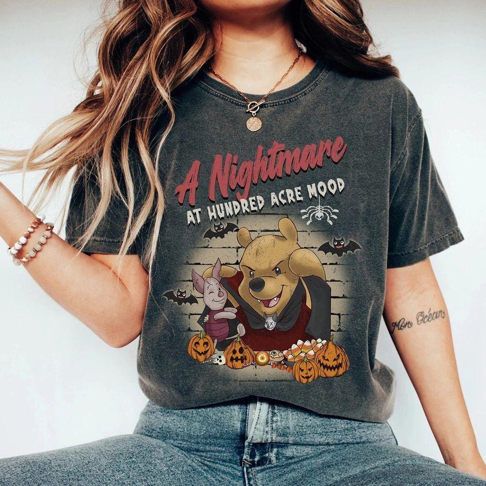Retro Pooh Ghost Halloween Vuitino Merch